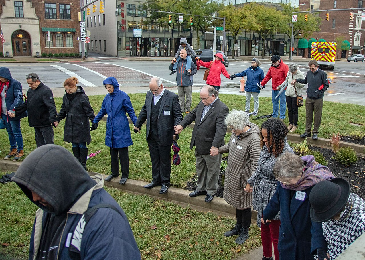 Prayer at Social Justice Park