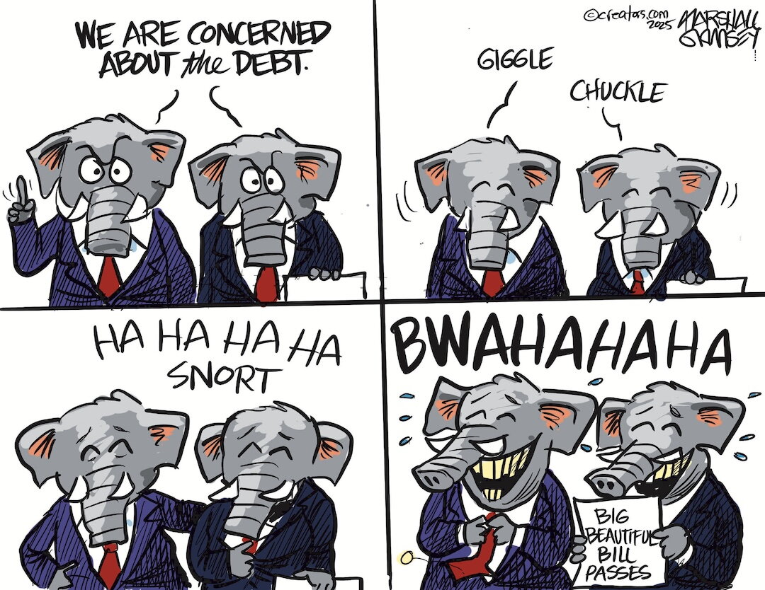 Concerned about the debt.
