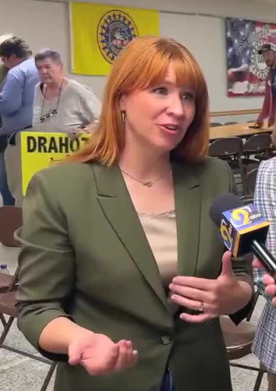 Lindsay James at United Auto Workers Hall